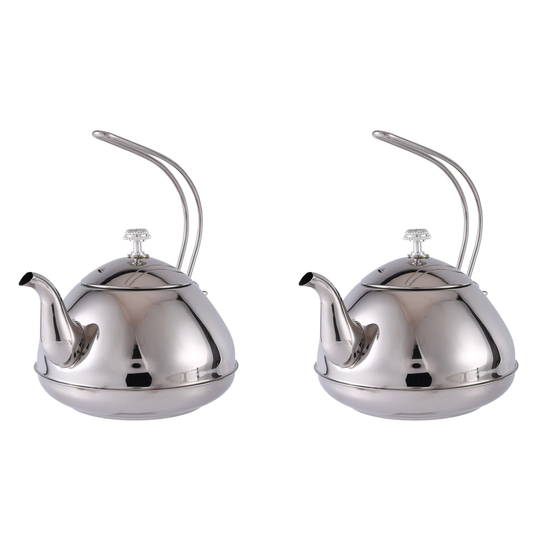 

Stainless Steel Tea Pot With Tea Strainer,Teaware Set,Infuser Teapot For Induction Cooker Applicable,Tea Infuser