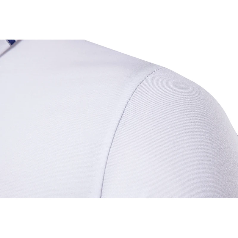 HDDHDHH брендовый принт весенне-осенняя мужская рубашка-поло с длинными рукавами