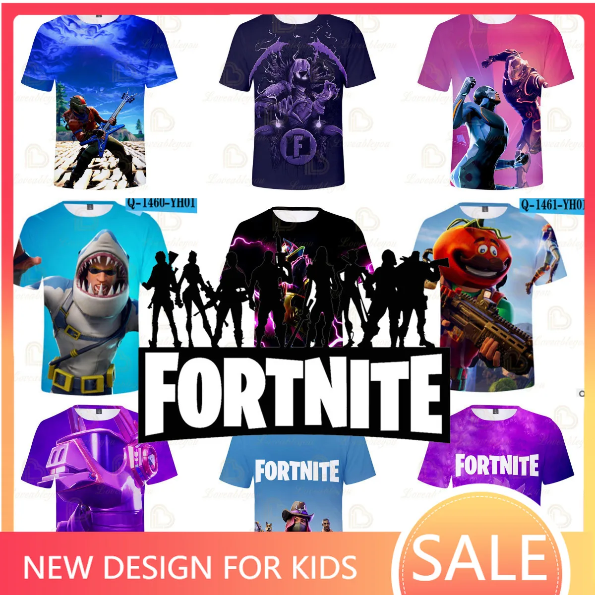 

Fortnite Victory Hero Child Kids T-shirt Battle Royale 3d Tshirt Girls Harajuku Short Sleeve Tees Coat Boys Clothes