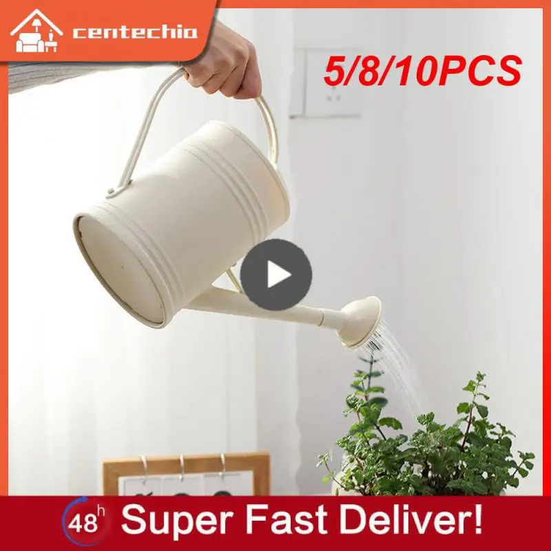 

5/8/10PCS Flower Watering Can Long Mouth Handle Garden Flower Watering Kettle Sprinkler Large Capacity Indoor Long Spout
