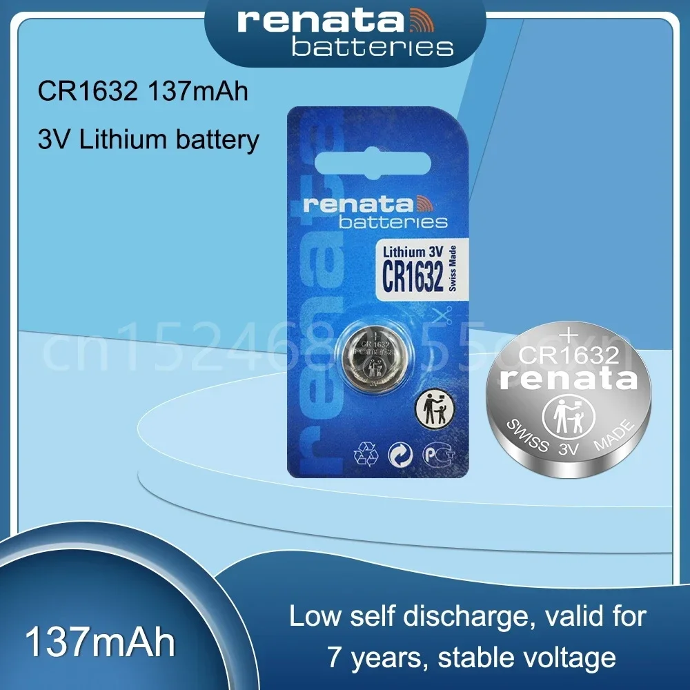 Литиевая батарея DL1632 ECR1632 BR1632 GPCR1632 для часов с дистанционным управлением