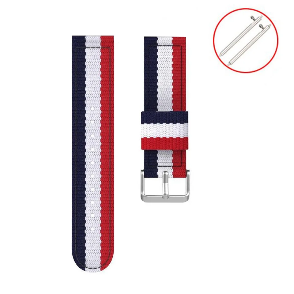 Canvas Nylon Strap For Xiaomi Haylou GST RT2 Smart Watch Band Sports Belts For Haylou RS4 Plus RT2 LS10/LS02/RT/LS05s/RS3 Correa