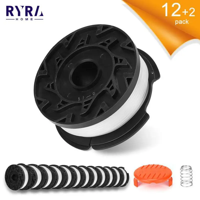 

Trimmer Line Spool Lawn Mower Cap Compatible For Black Decker Brushcutter Mowers Tool Spools Caps Garden Accessories Parts Hot