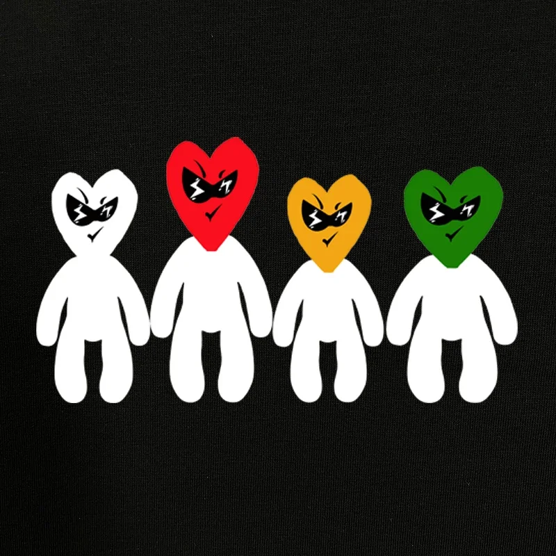 Мужские шорты Break Egg хлопковые летние полуповседневные с вышивкой мультфильма