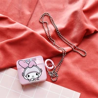 cartoon melody pink case for apple airpods 1 2 3 pro case cover iphone bluetooth earbuds accessories airpod case air pods case
