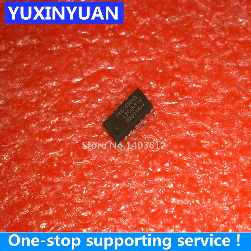 10 шт./партия 74HC4066D SOP-14 IC новая фотография