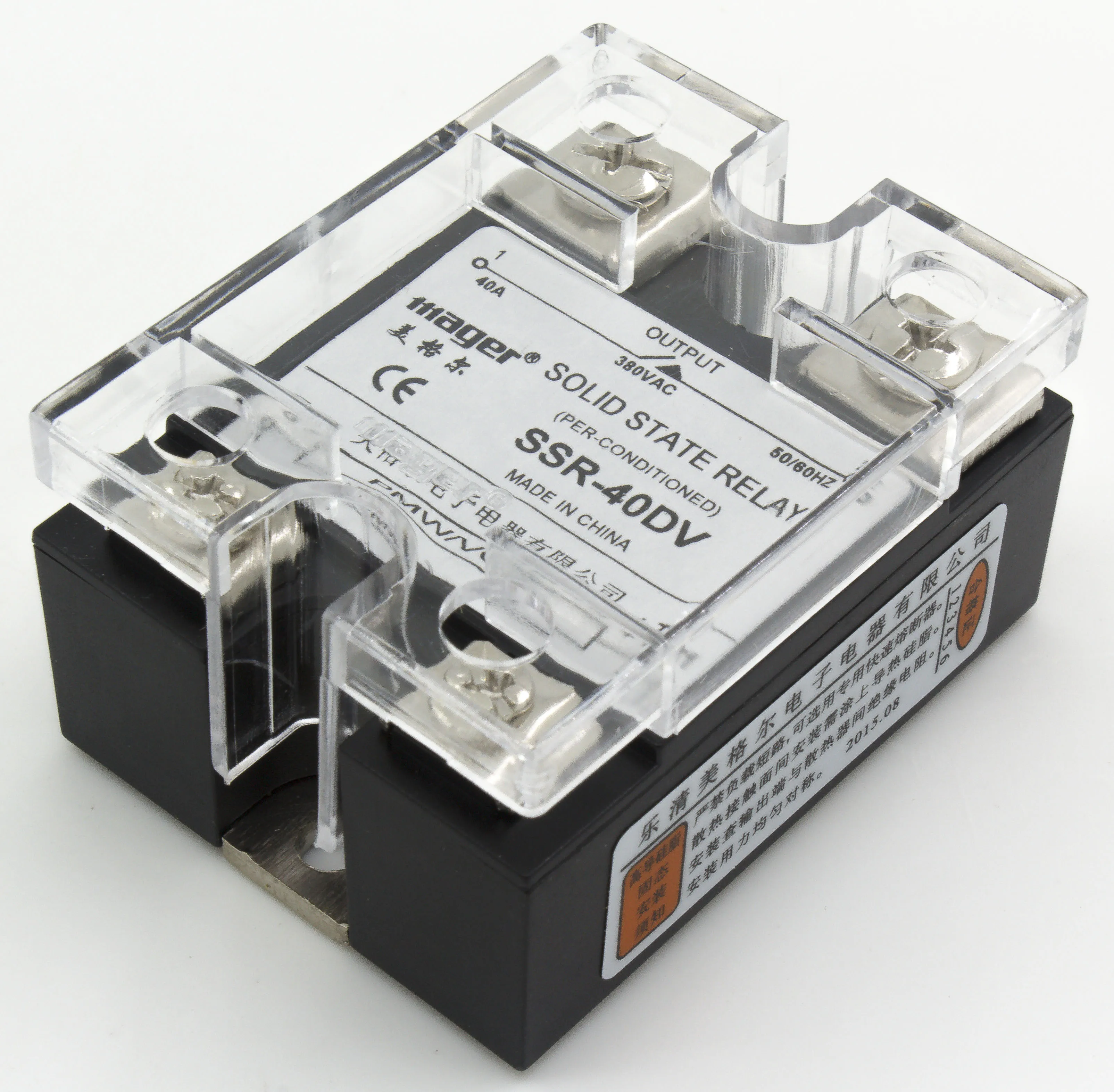 SSR-40DV 40A твердотельный регулятор напряжения 40DV SSR соответствует регулятору SCR -