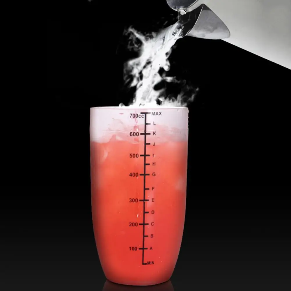 

Transparent Shaker Cup 350/500/700/1000ml Dual Scale Grams Cocktail Wine Mixer