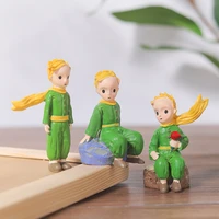 home decoration accessories my little prince modern style miniature resin figurines ornament for living room mini desk craft