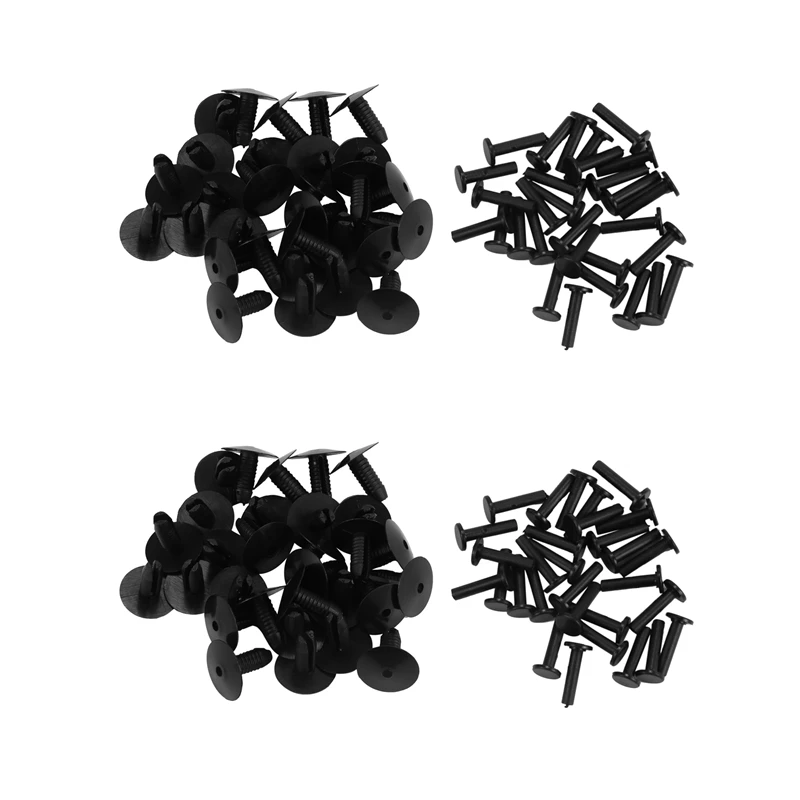 

60Pcs Plastic Bumper Mounting Rivet Body Trim Clip For BMW E30 E36 E46 E39 E38