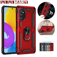 shockproof phone case for samsung m80s m60s m52 m51 m42 m40 m31s m30 military grade anti drop ring cover for galaxy m23 m01core