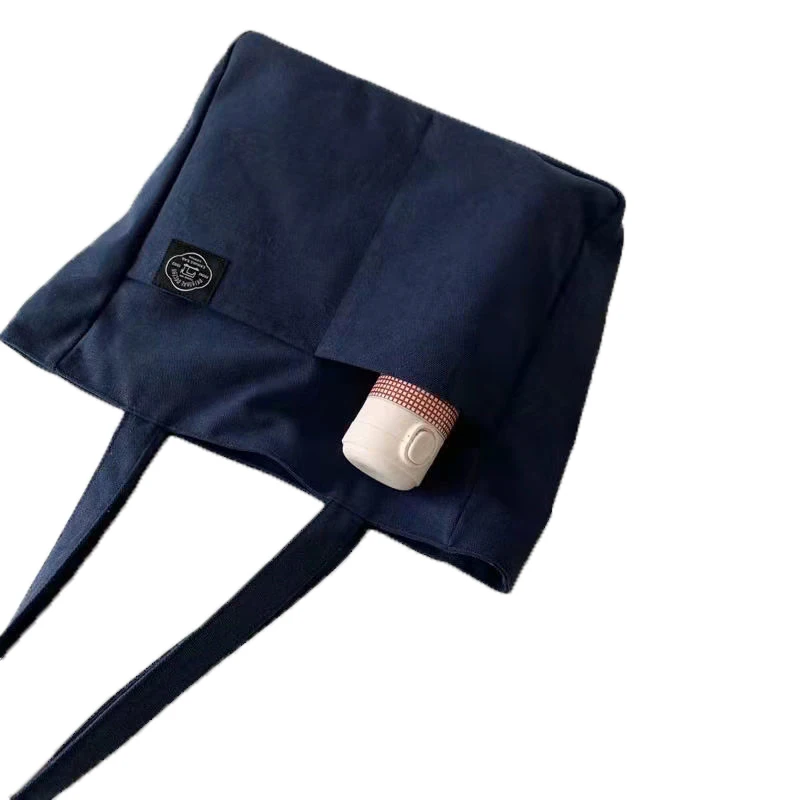 2022 Grocery Bag Canvas Bags Women's Bag Shoulder Bags Shopping Fashion Large-capacity Personality School Bags All-match Travel