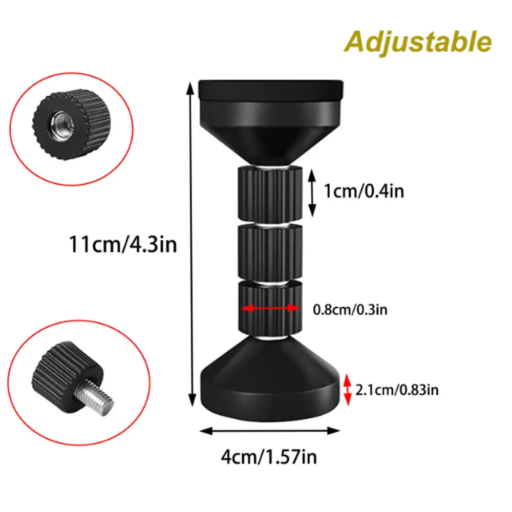 2 шт. стопоры для изголовья кровати с мебельными вставками и винтами |