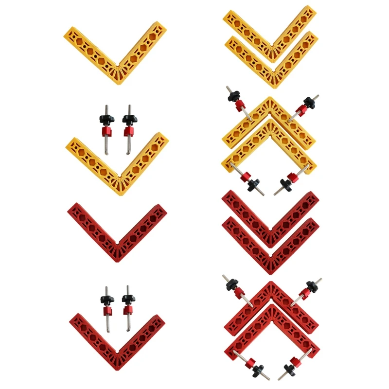 

XXUD 90-градусные инструменты для измерения и разметки деревообработки, ручные инструменты с квадратным зажимом