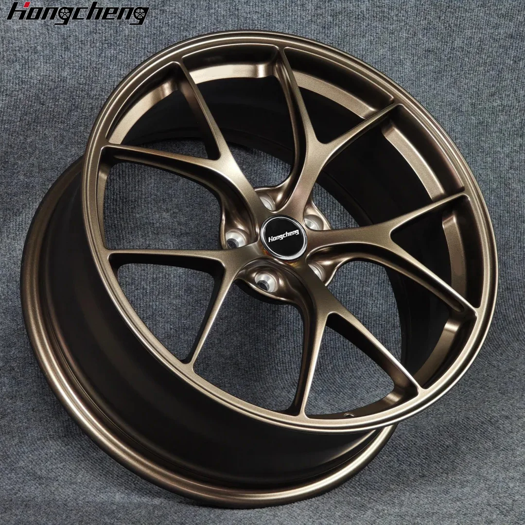 Фото Новая модель кованых дисков 26OEM Custom Deep Concave 16, 17, 18-24 дюйма, 5x112, 5x114.3, 5x120, из алюминиевого сплава для G80 M3 M4 №2