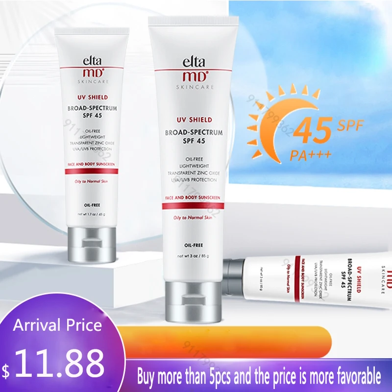 

Elta MD UV Sunscreen suncream eltamd cleaner facial skincare Broad-Spectrum SPF 45 Anti Oxidant Prevent sunburn Shield Full-Body