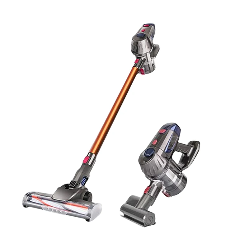 Беспроводной вертикальный пылесос для дома со светодиодный светильник кой