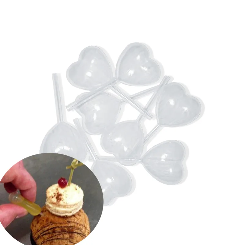 

50Pcs 4ml Plastic Disposable Pipettes Squeeze Transfer Pipettes Droppe Heart Shape Liquid Dropper Pasteur Pipettes