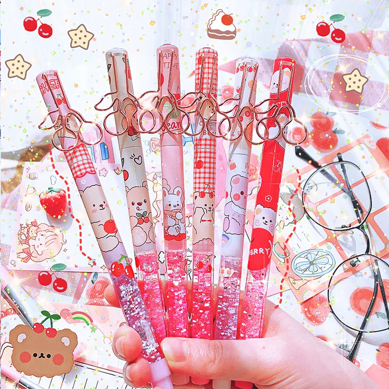 Кавайная ручка с заменяемыми чернилами для каллиграфии EF 0 5 мм школьные ручки