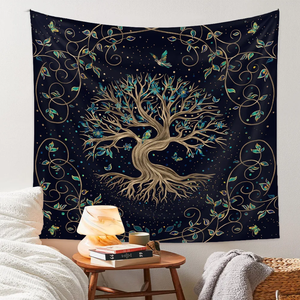

Hot selling colorful Bohemian mandala living/room custom tapestries