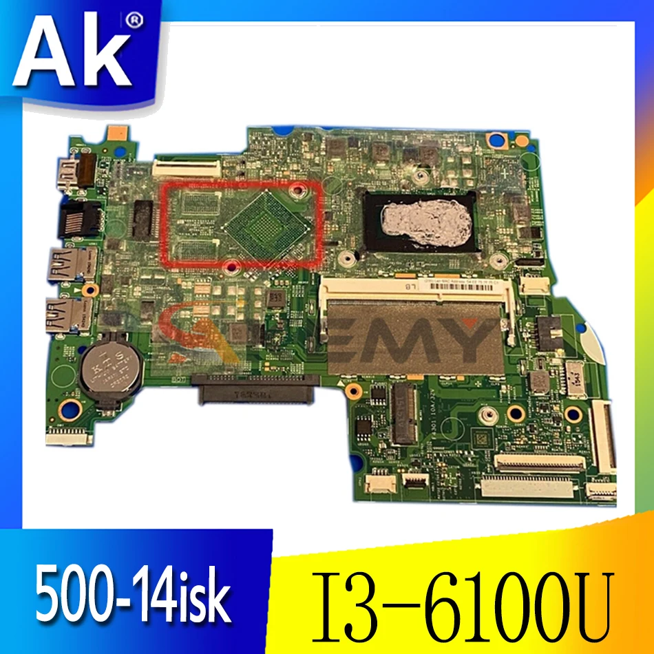 

Материнская плата 500-14ISK для Lenovo YOGA 500-14isk материнская плата FRU: 5B20K36387 FLEX-3-1480 com I3-6100U оригинальная материнская плата ЦПУ