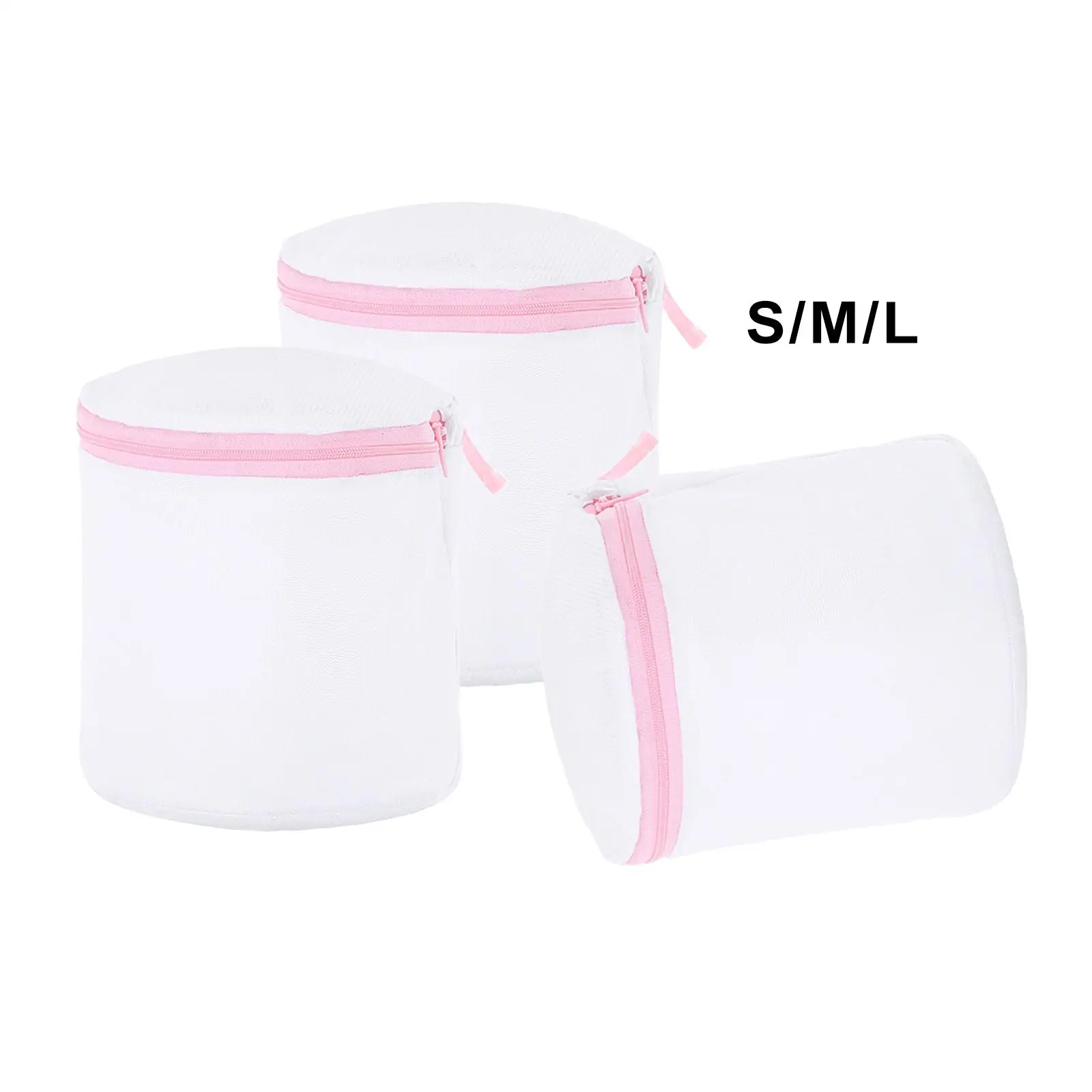 

3Pcs Mesh Laundry Net Bags Basket Bra Washing Bag Pouch for Washing Machine