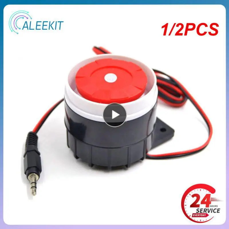

1/2PCS 130db Wired Mini Sound Alarm Siren Horn for Alarm System DC5v 9V 12V 20 Pieces/lot