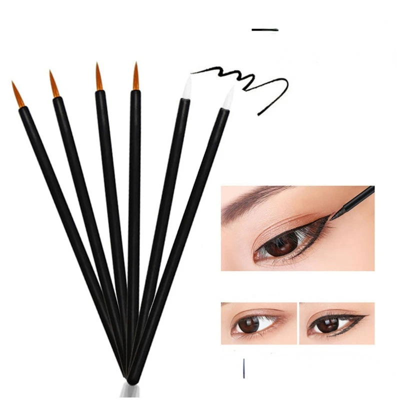 

Cool 50/100 PCS Disposable MakeUp Lip Brush Lipstick Gloss Wands Applicator Make Up Must-Have Cosmetic Tools