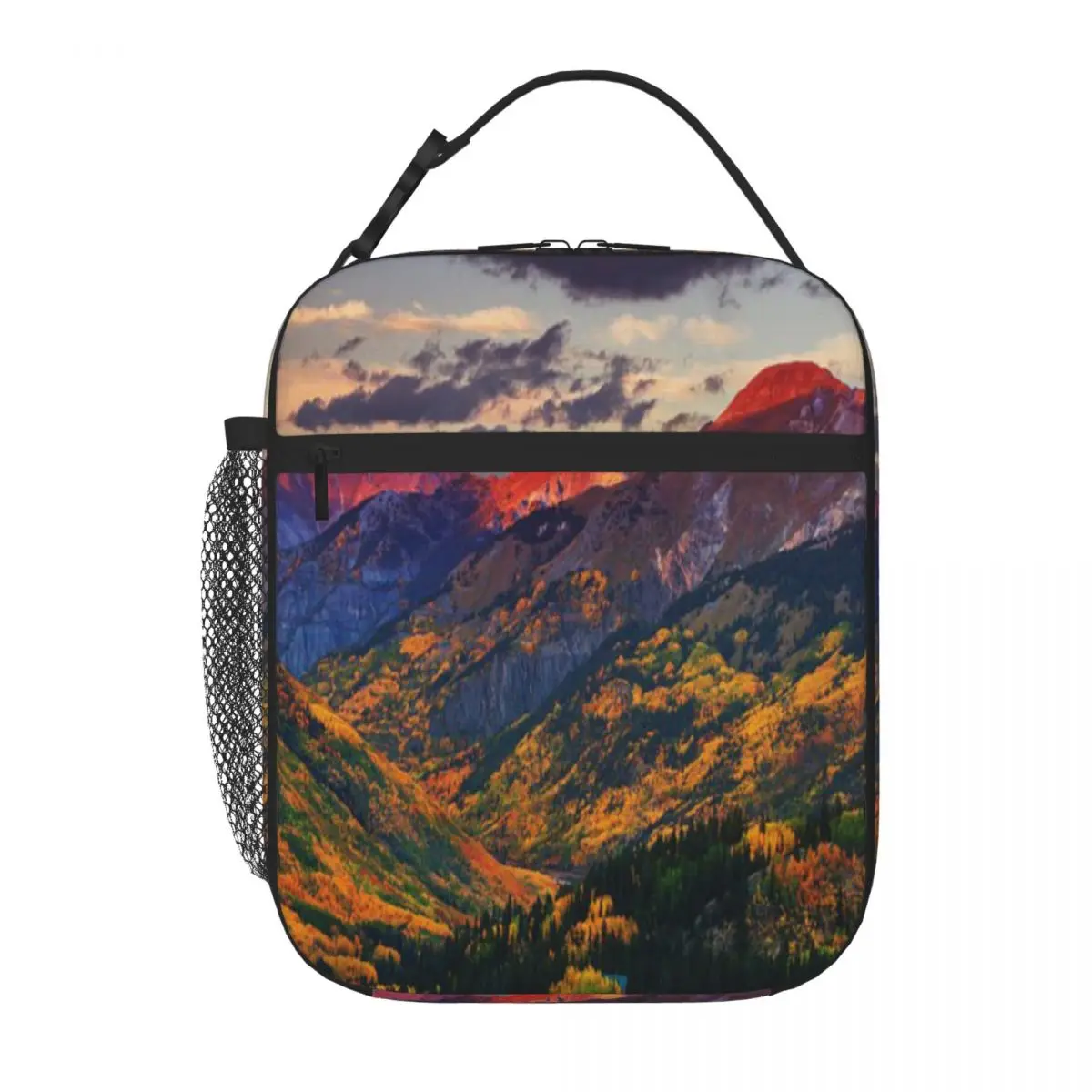 

Red Mountain Pass Sunset Darren, белая сумка для ланча, Термосумка для пикника