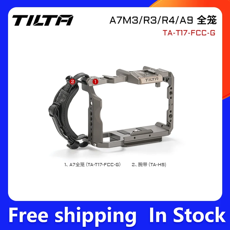Комплект Tilta A7 A9 Full Cage Rig iii TA-T17-A-G для Sony A73 A7M3 A7R3 A7M2 A7R2 A7S2 Ручка опорной пластины