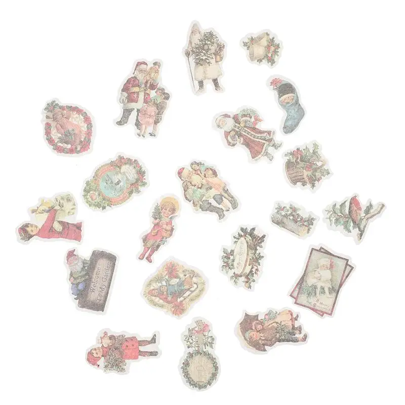 

2 Boxes of Scrapbook Decorative Stickers Self-Adhesive Stickers DIY Decals