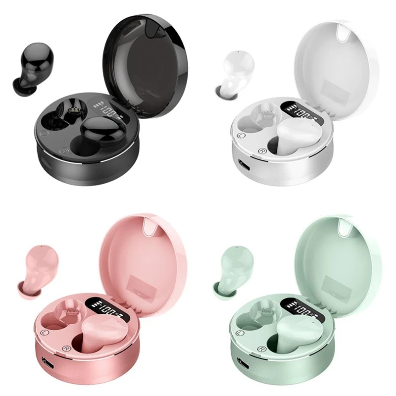 

Wireless Bluetooth 5.0 Headset In-Ear Stereo Headset With Charging Box Waterproof Sports Noise-Cancelling Headset