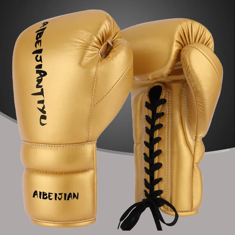 Professional Boxing Gloves Adult Free Boxing Match High Quality Mma Muay Thai Children Taekwondo Training Gloves