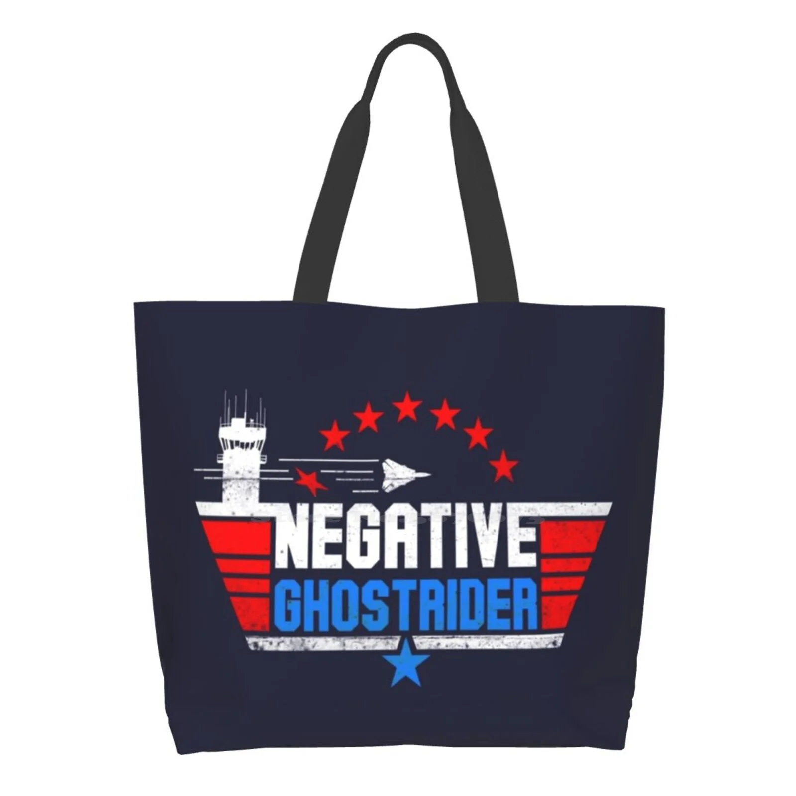 

Negative Ghost Rider - Women Shopping Bag Girl Tote Large Size 2 2 Negative Negative Ghost Rider Buzz The Tower Tomcat F14