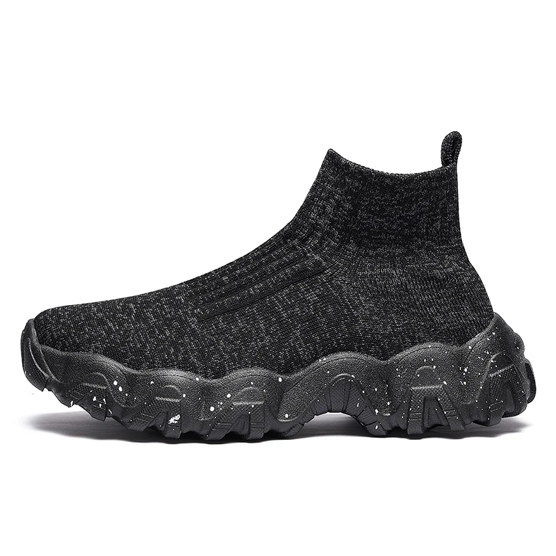 

Socks Sneakers Running Shoes Men Rubber Platform Women Sports Slip-On Portable Couple Footwear Male Sneaker Lightweight 36-45