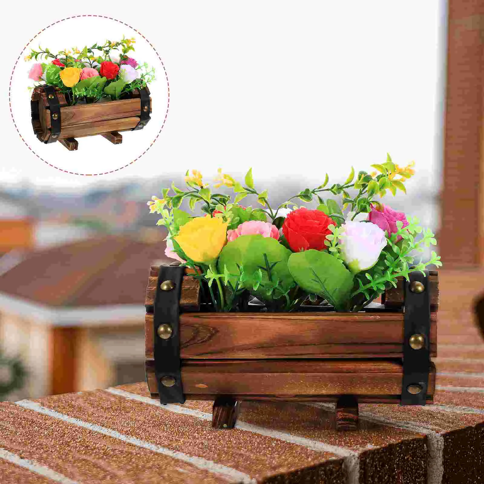 

Artificial Flowers in Pot Wedding Potted Flower Potted Flowers