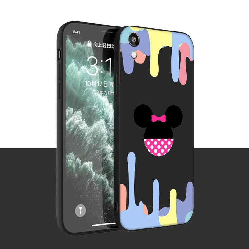 Силиконовый чехол для Huawei Honor 10 9 Lite 10i с Микки и Минни Маус |