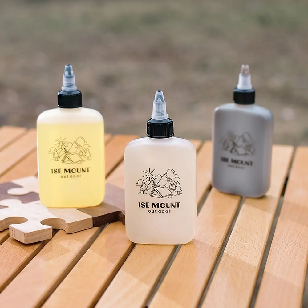

Outdoor Portable Oil Bottle Sealed Seasoning Bottle Barbecue Supplies Camping Sub-can Oil Pot Seasoning Container Accessories