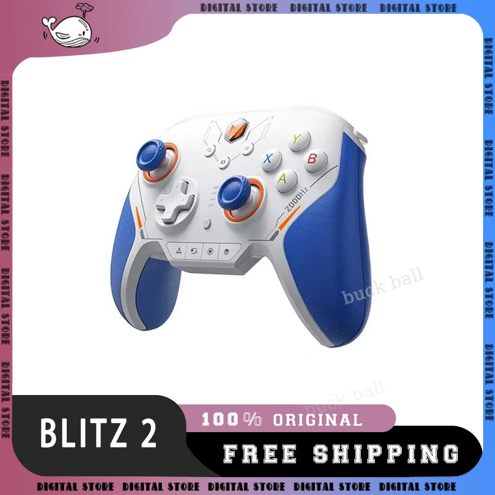 BIGBIGWON Blitz 2 TMR Star Flash Беспроводные Bluetooth-геймпад Соматосенсорные контроллеры по