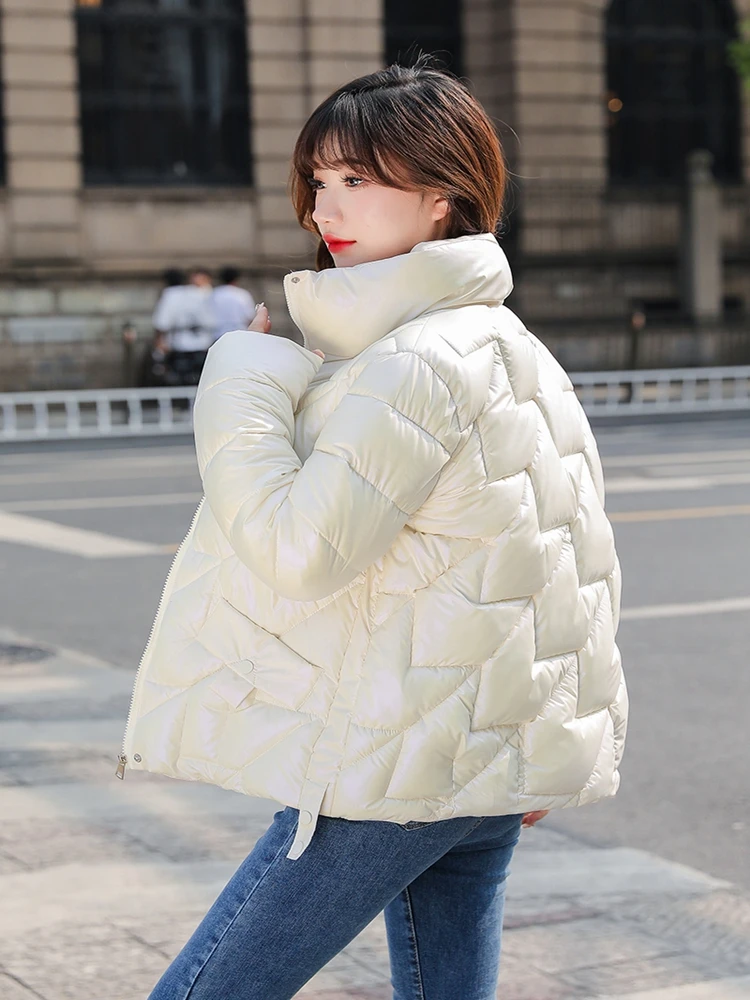 2023 New Winter Jacket Women's Parkas Hooded Overcoat Casual Long Coat Cotton Padded Parka Warm woman Jackets Outwear