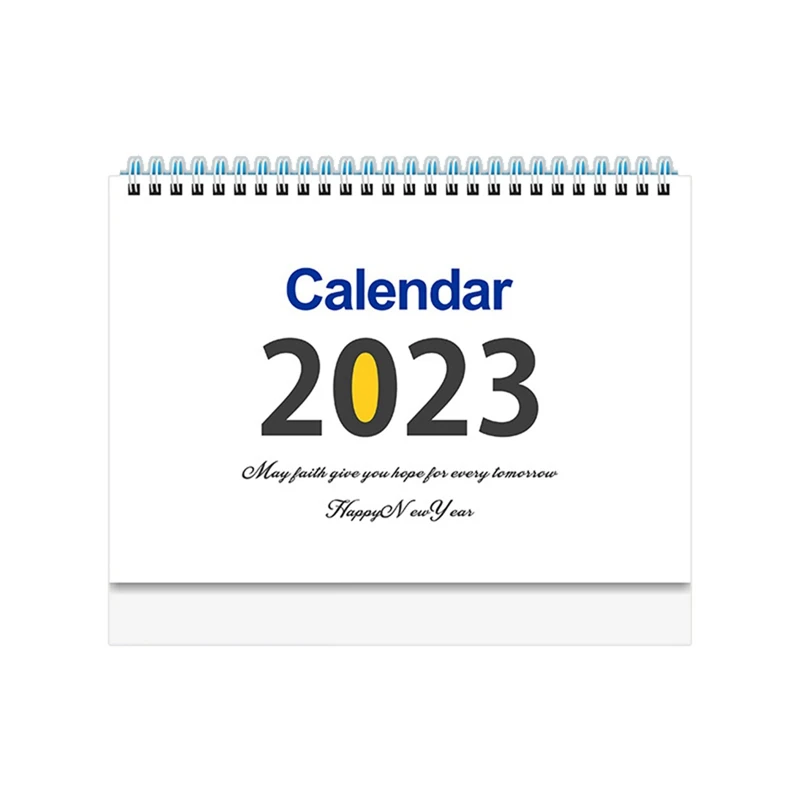 Настольный календарь 2023, календарь на 12 месяцев, ежемесячный планировщик, календарь на 2023, ежедневный график, органайзер для офиса