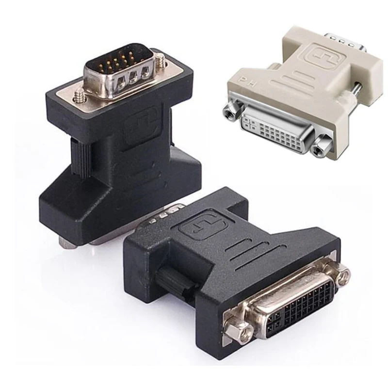 

VGA Male To DVI Female Video Converter Adapter Display Adapter Video Converter