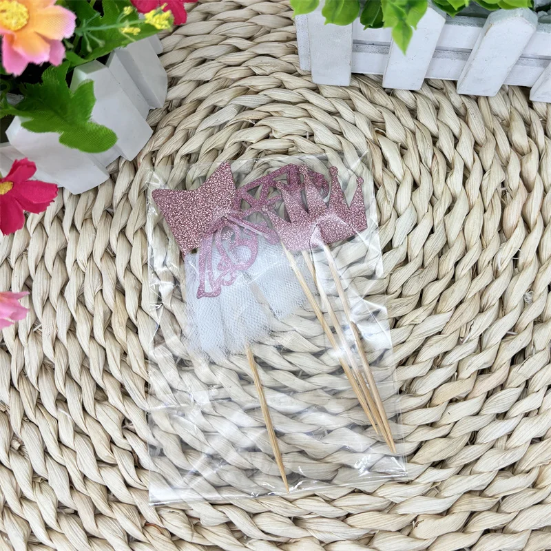 8 шт. кольцо с бриллиантом для невесты корона топперы кексов свадебного душа