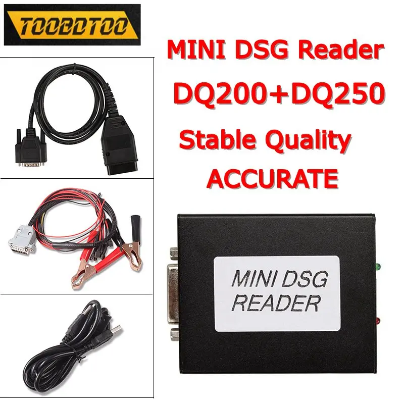 

MINI DSG Reader Supports Reading&Writing For AUDI/VW Gearbox Data DSG Diagnosis DQ200+DQ250 Direct Reader Diagnostic Tool