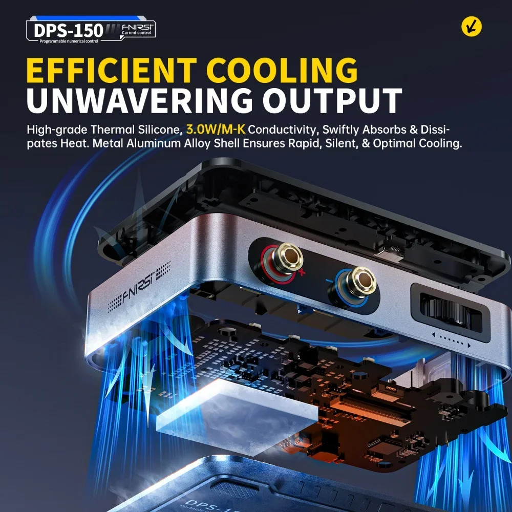 DPS-150 Портативный лабораторный источник питания постоянного тока с ЧПУ