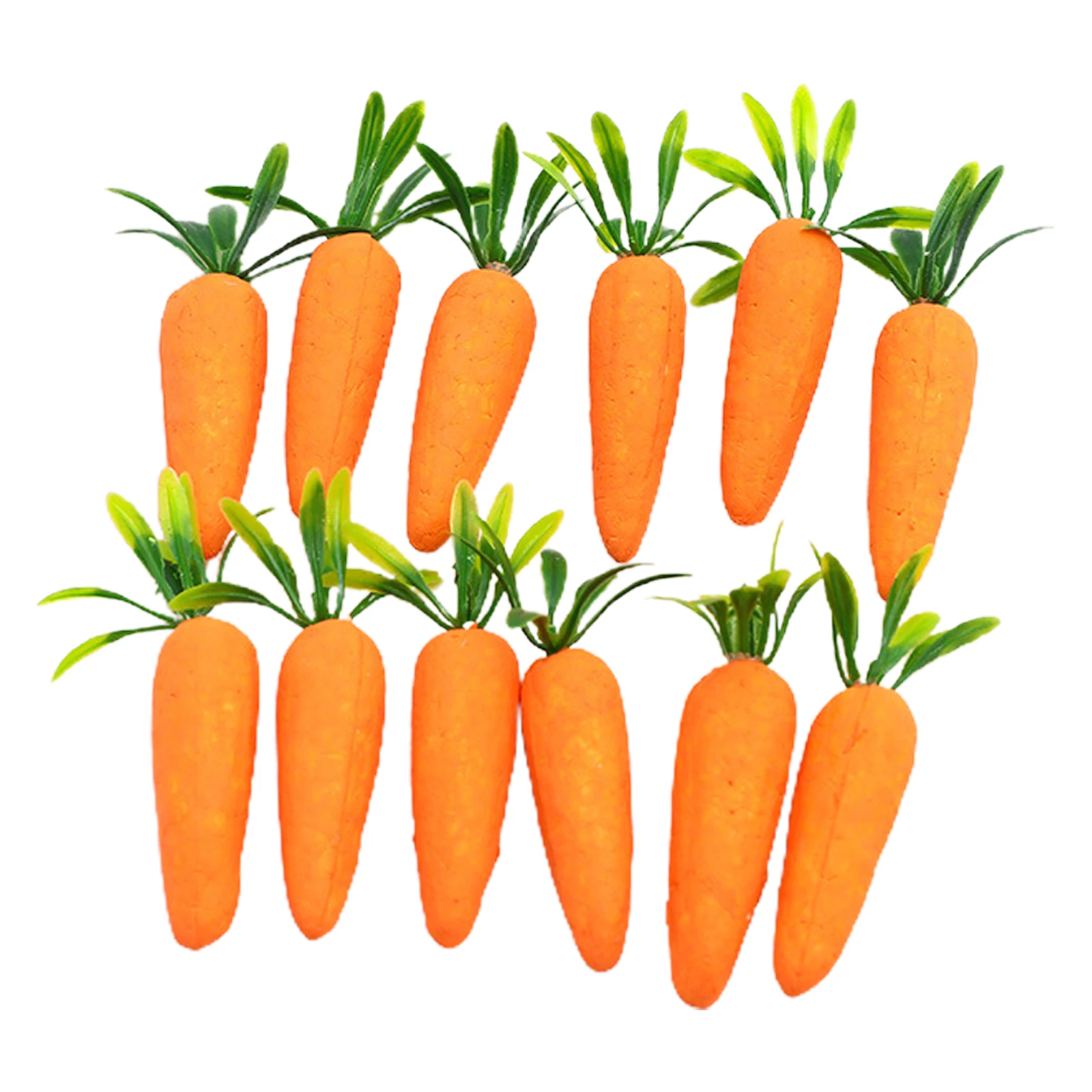 

Foam Carrot Decoration Mini Easter Carrot Artificial Carrot DIY Crafts Ornaments for Easter Party Wedding Photography Home Decor