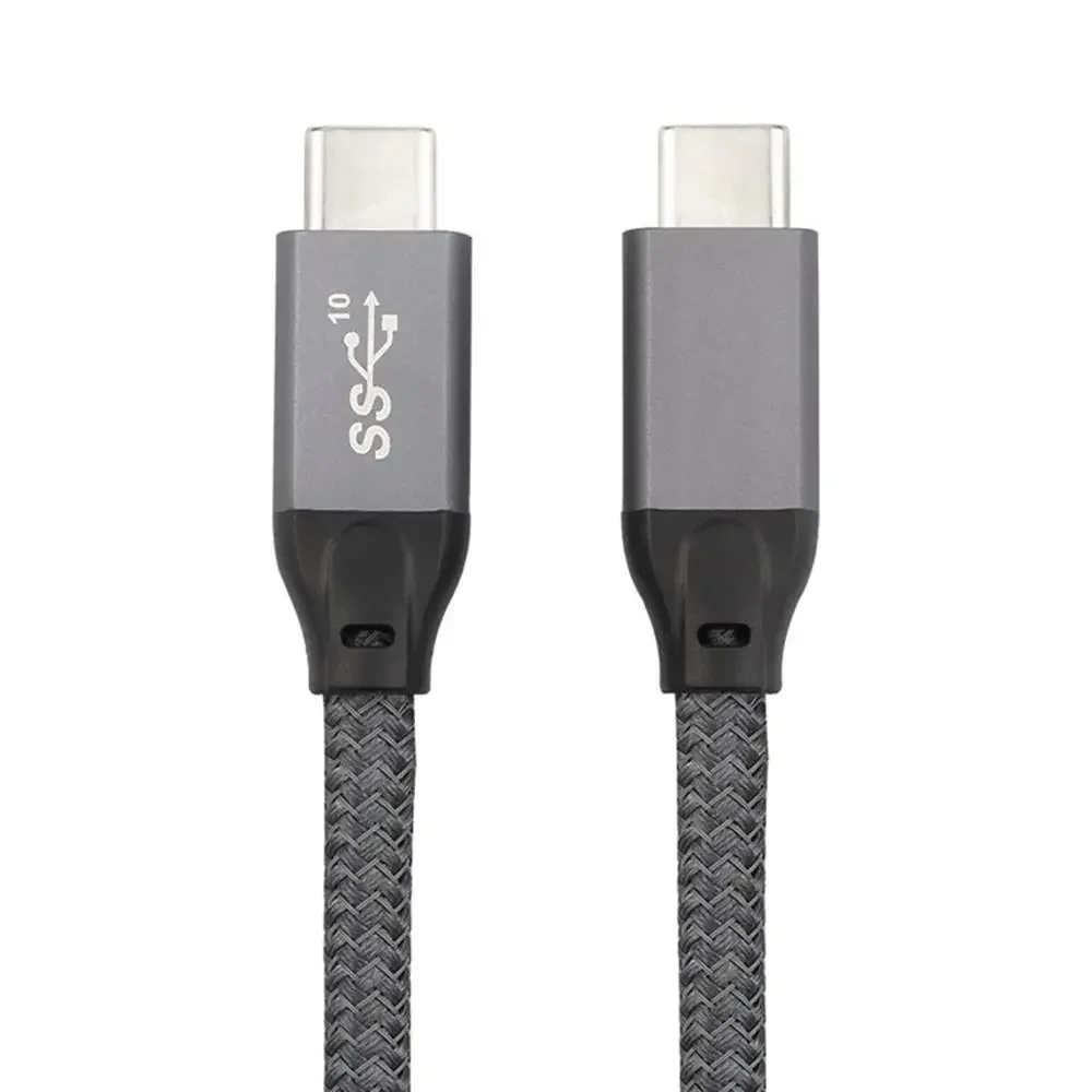 Кабель USB 3.2 Gen2 Type-C 20 Гбит/с кабель USB-C папа-папа видеокабель для передачи данных 100