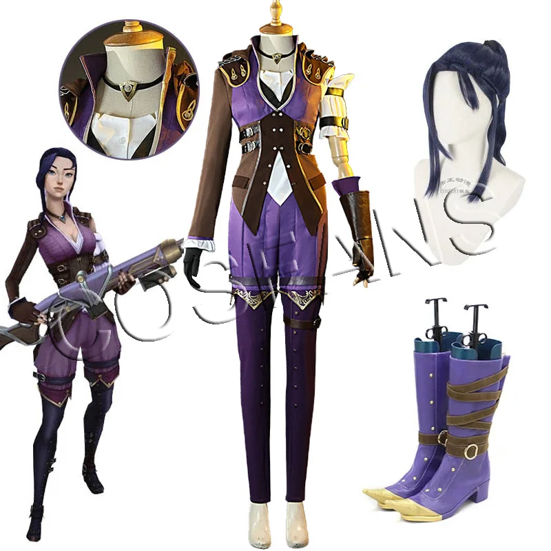 

Костюм для косплея «LOL Arcane: Caitlyn»