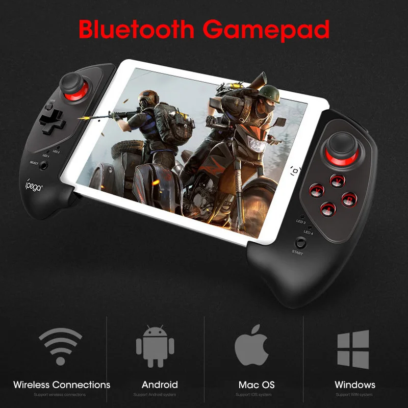 

Улучшенный беспроводной игровой контроллер Ipega 9083S, Bluetooth геймпад для iOS/Android, телефон с телескопической ручкой
