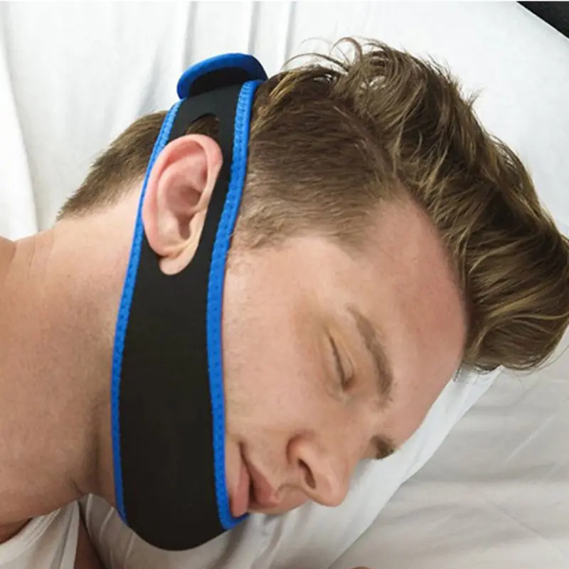 

Stop Snore Belt Anti Snore Chin Strap Snoring Sleep Apnea Chin Support Straps for Woman Man Jaw Night Sleeping Aid Tool TOP Sale